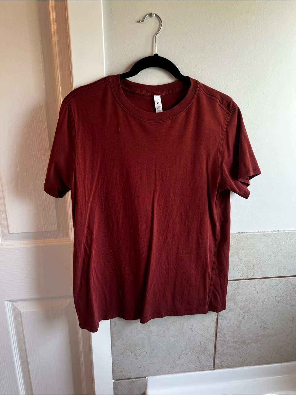 lululemon athletica Short Sleeve Tee in Deep Rust
